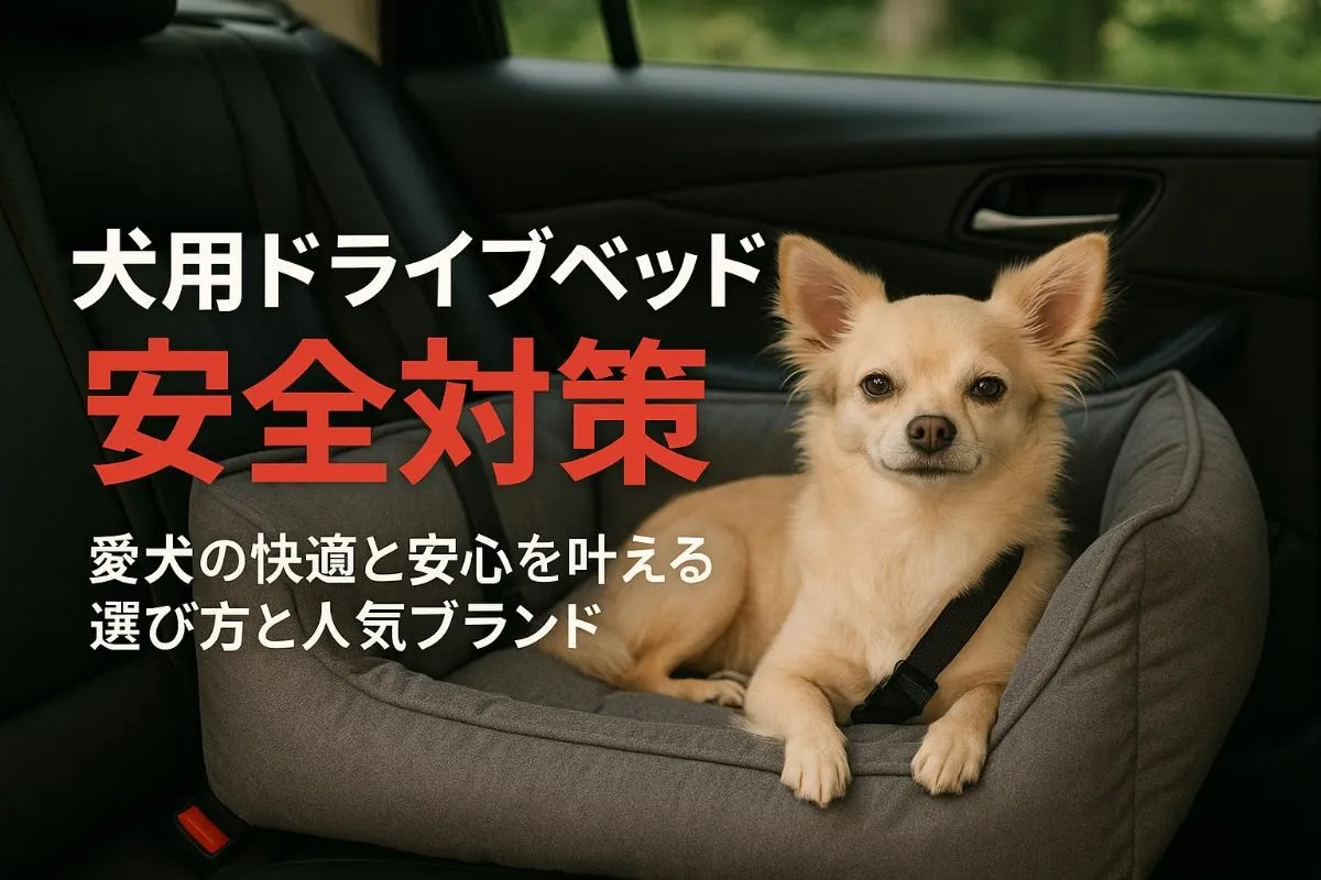 ドライブベッドで犬と安全にお出かけ｜愛犬が快適に車内で過ごせる正しい選び方と設置方法