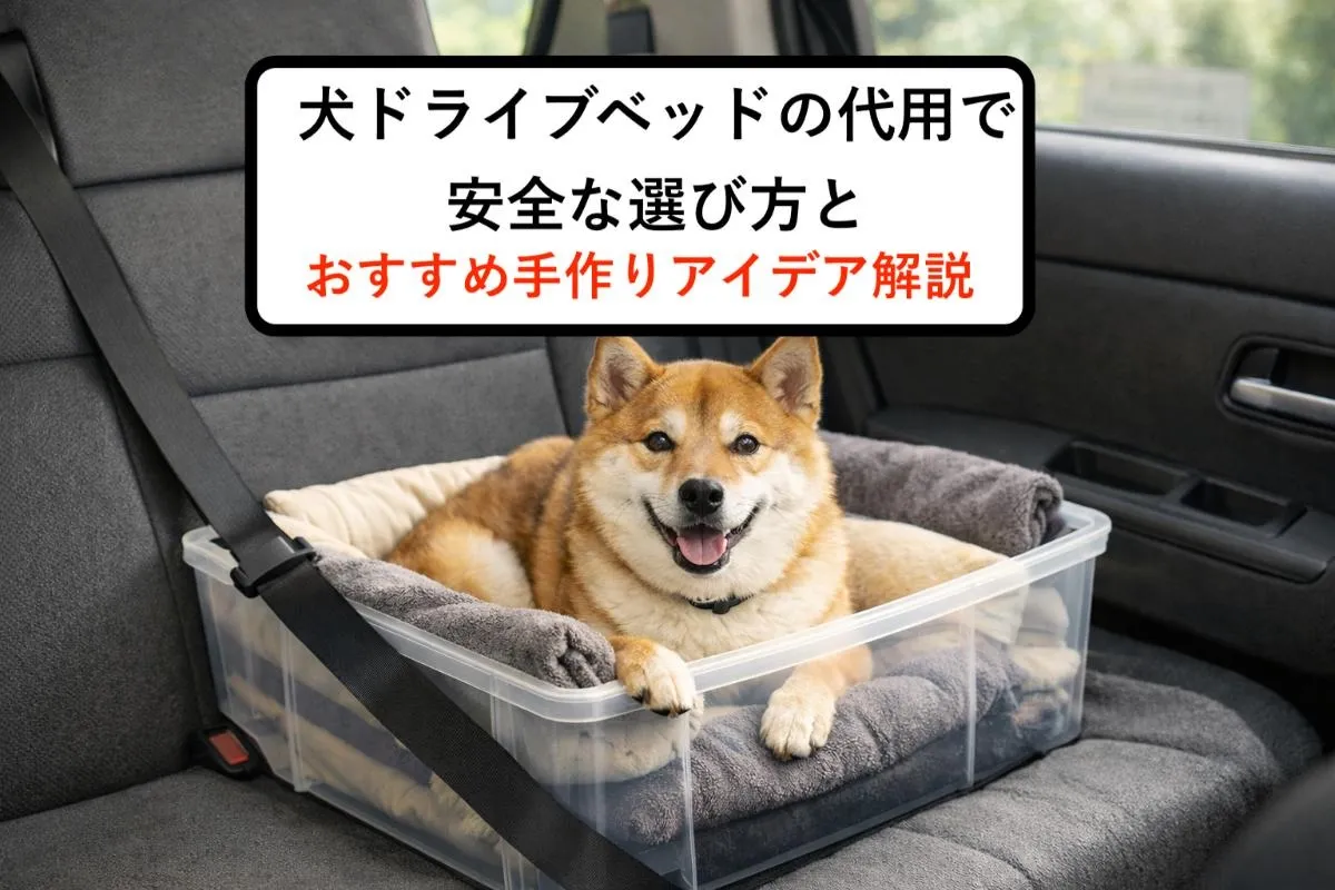 犬ドライブベッドの代用で安全な選び方とおすすめ手作りアイデア解説